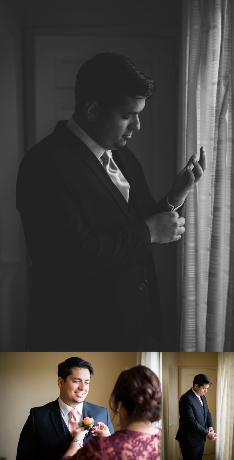 Groom Getting Ready Biltmore Hotel Coral Gables Wedding Organic Moments Photography