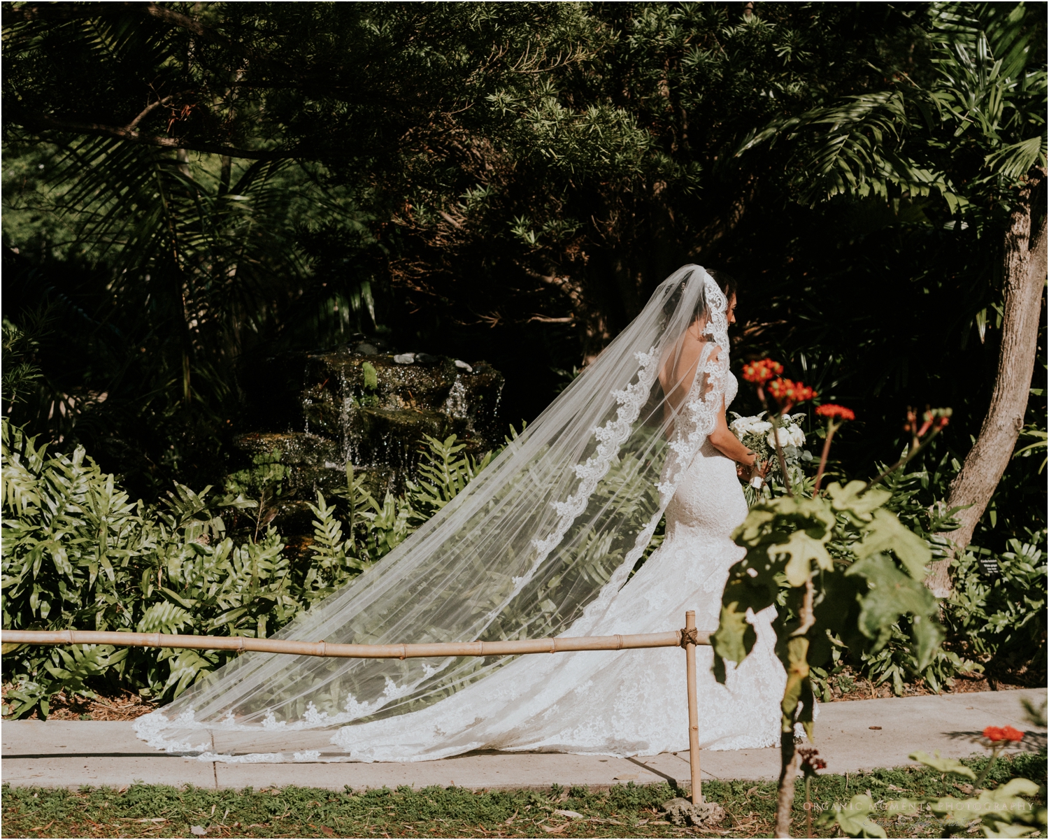 Miami Beach Botanical Garden Wedding Organic Moments Photography
