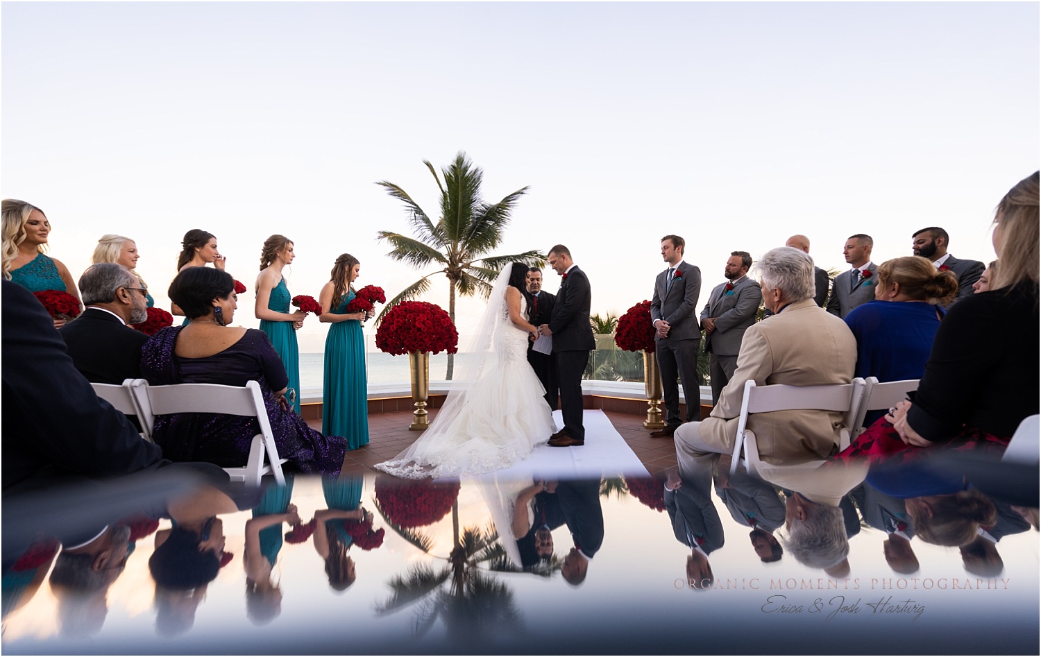 Pelican grand beach resort wedding organic moments photography 