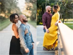Riverbed engagement organic moments photography